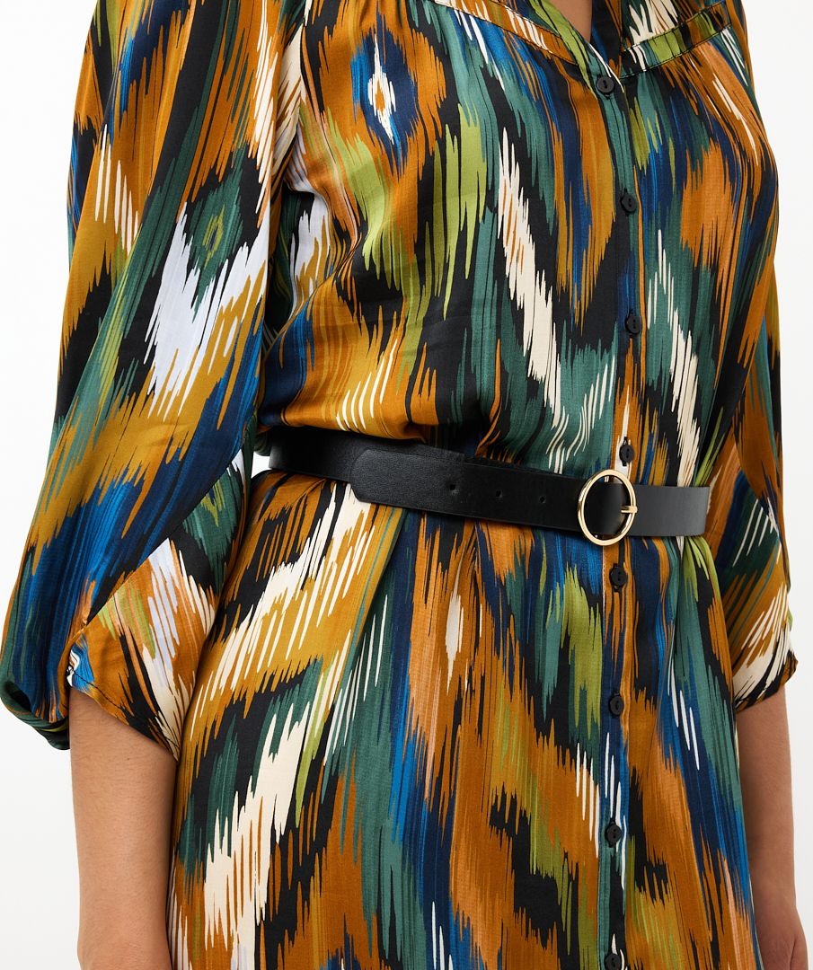 Jurk Esqualo twisted slve - Universe lightning