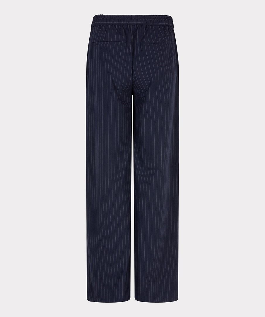 Broek Esqualo drawstrings pinstripe - Navy