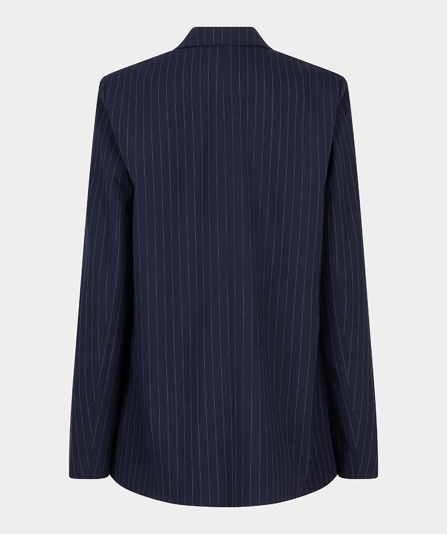 Blazer Esqualo double breasted pinstripe - Navy