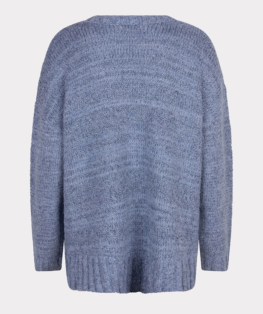 Trui Esqualo lurex - Blue