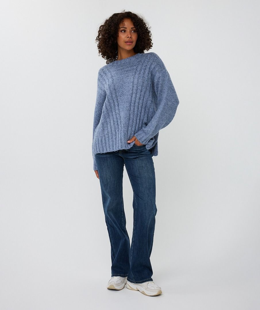 Trui Esqualo lurex - Blue
