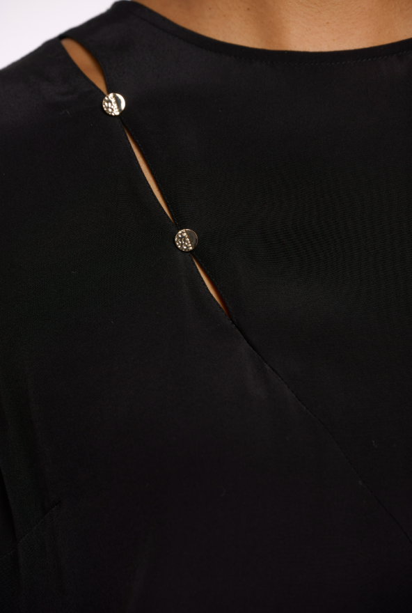 Top Rino&Pelle sleeveless blouse black