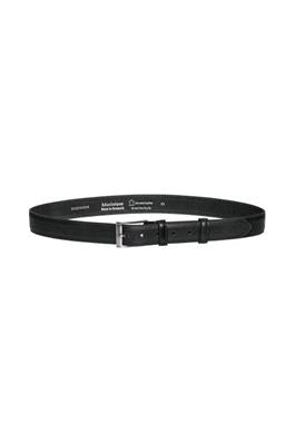 Riem Matinique leder nickel free buckle zwart