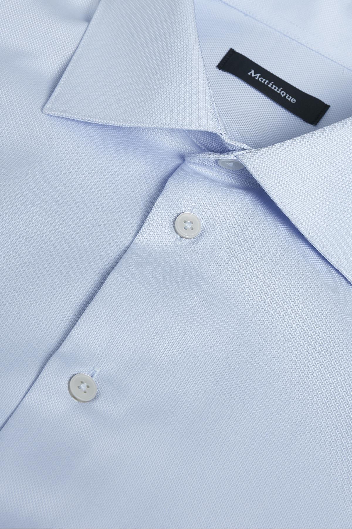 Hemd Marc Lux Oxford Chambrey blue