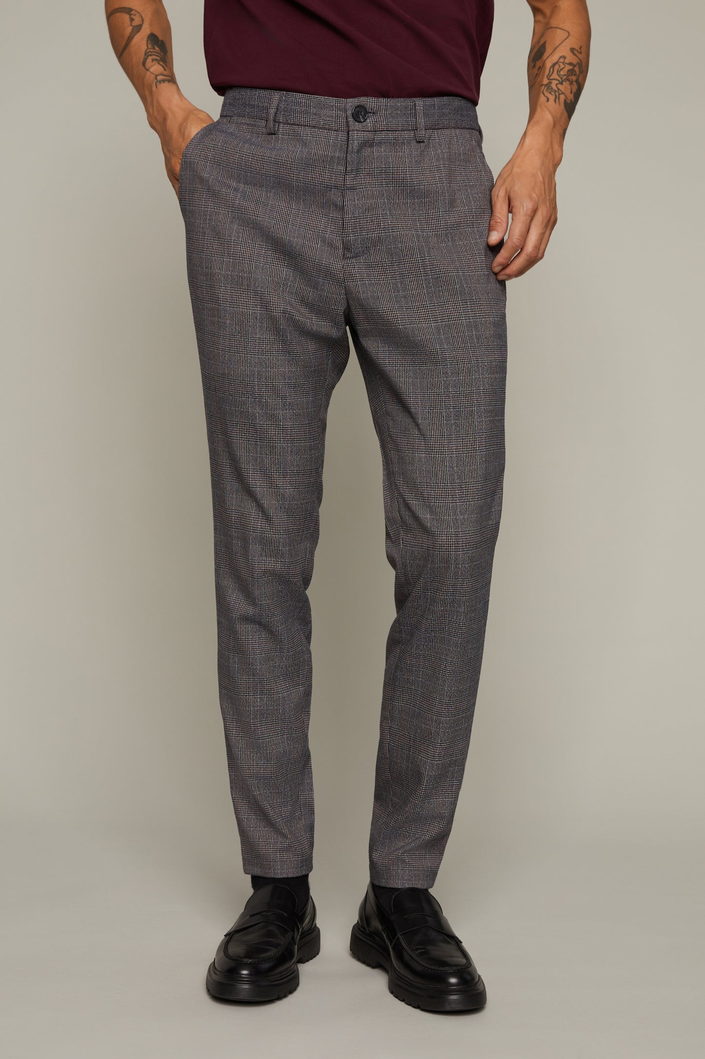 Broek Matinique Liam pants - Medium Grey