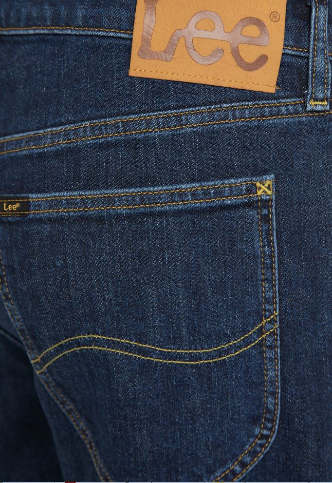 Lee jeans Daren zip fly regular fit - Deep dark stone