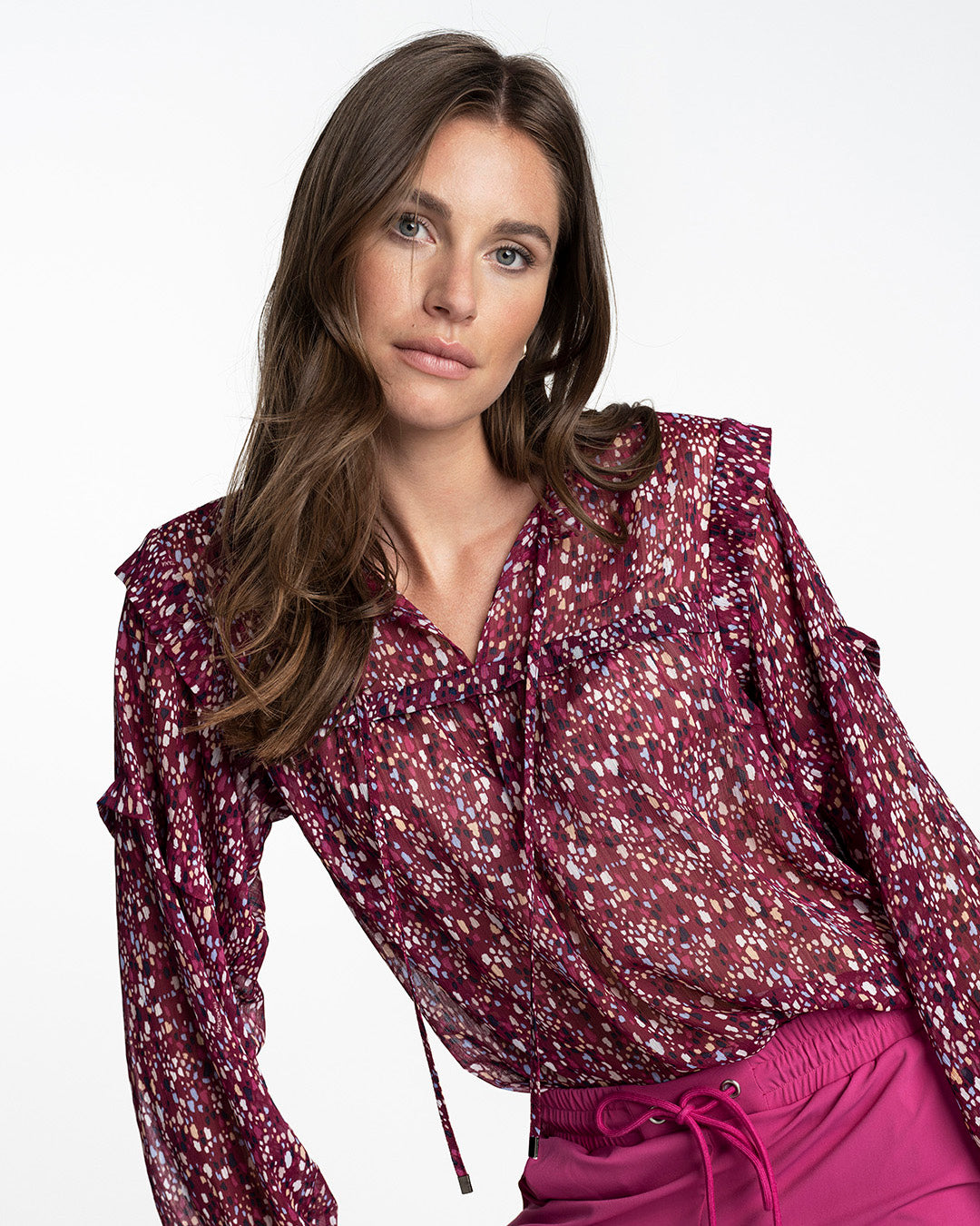Blouse Tramontana - Colorful Dots