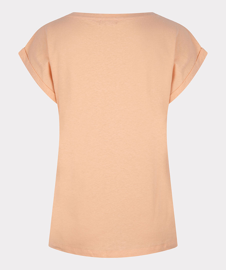 T-Shirt Esqualo Spring Shimmer - Peach