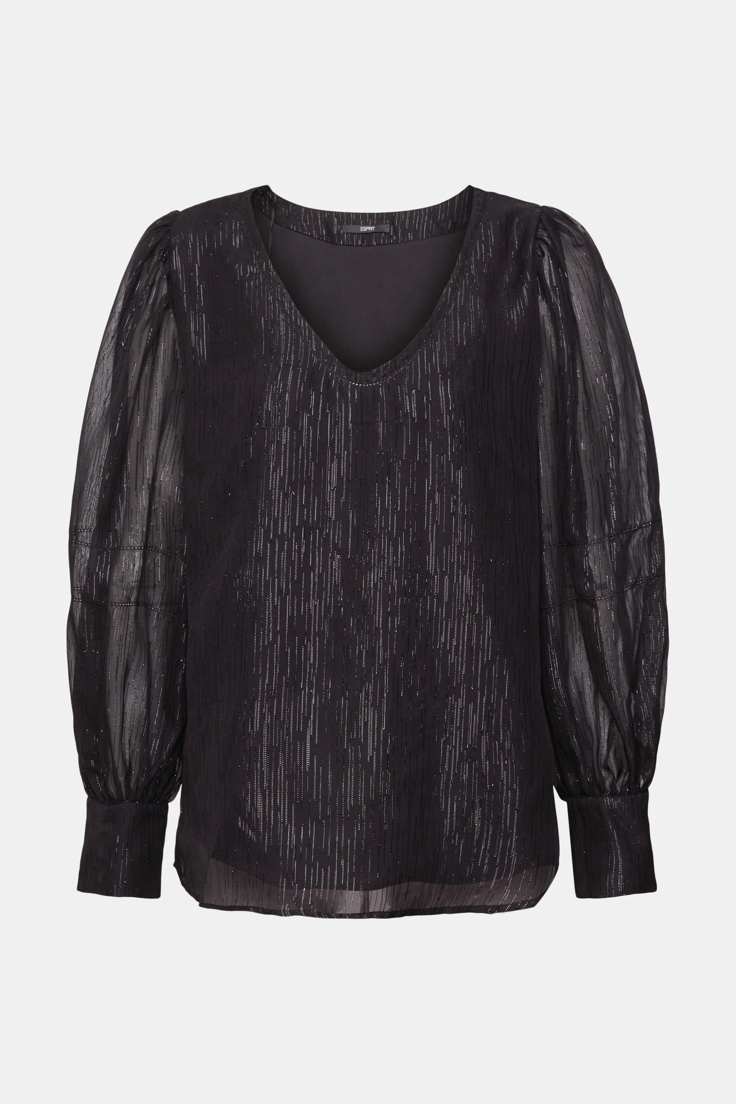 Blouse Esprit lurex black
