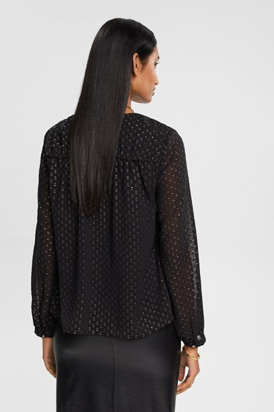 Blouse Esprit zwart