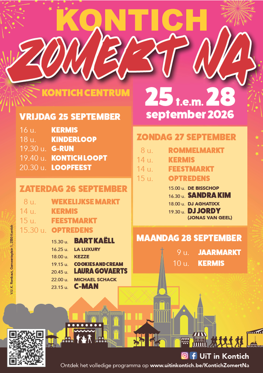 26&27/sept: Braderij KONTICH ZOMERT NA