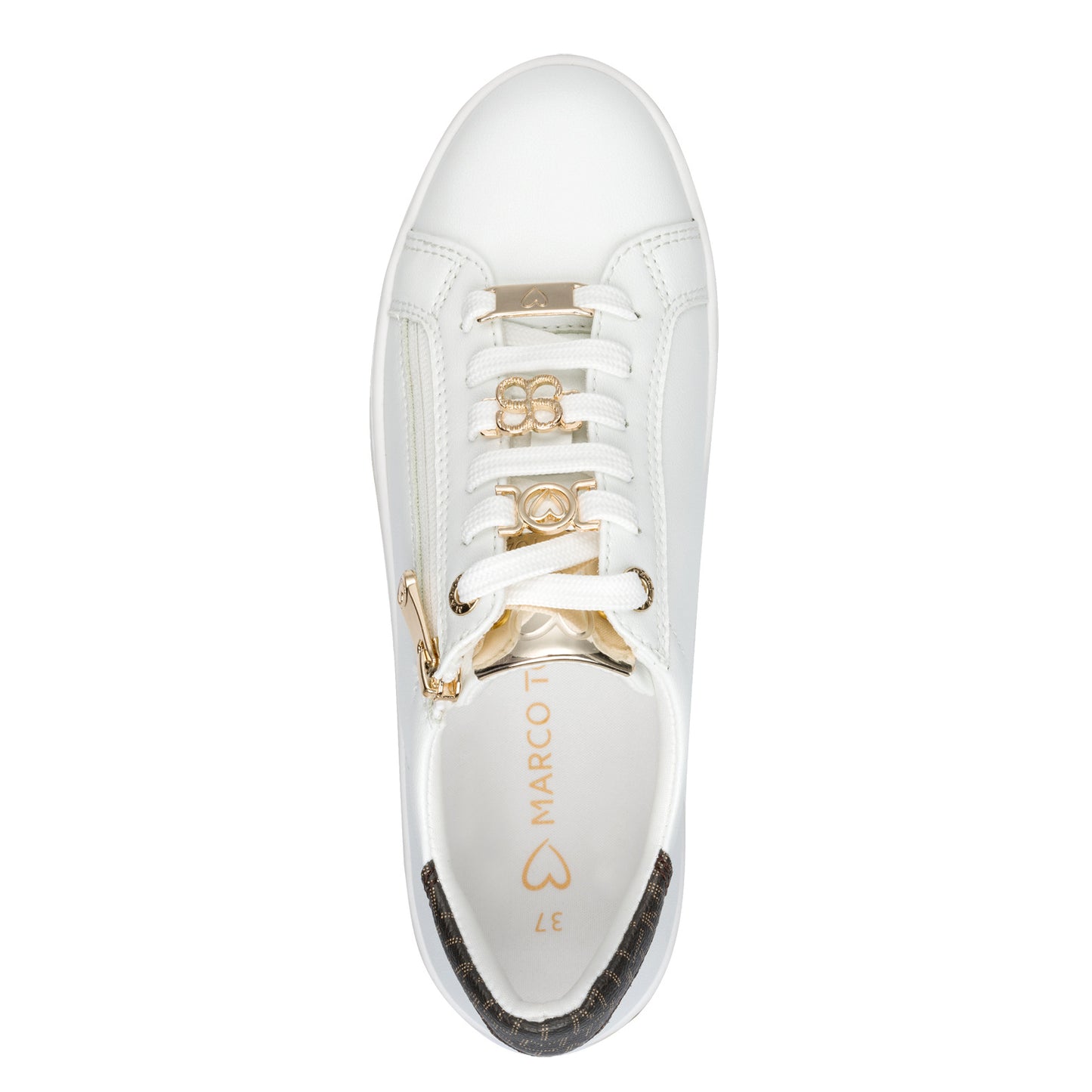 Sneakers Marco Tozzi - White comb