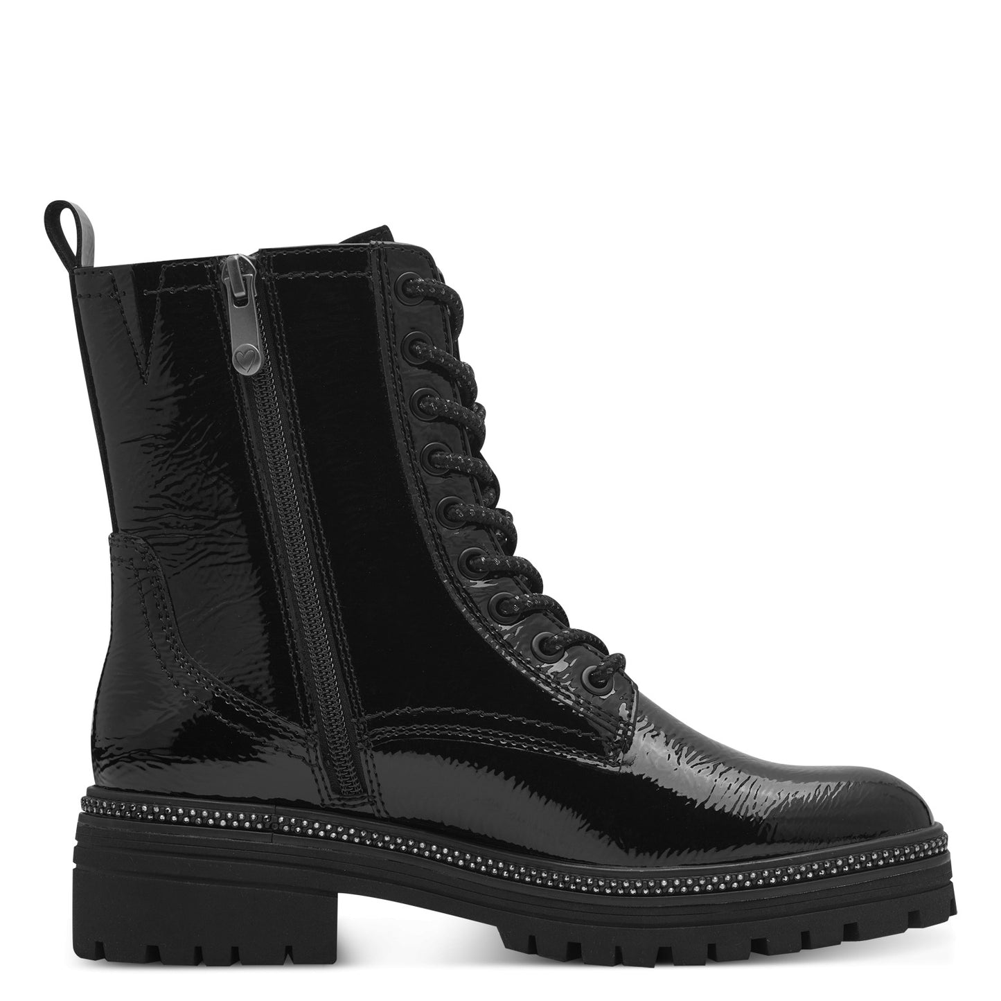 Boots Marco Tozzi - Black patent