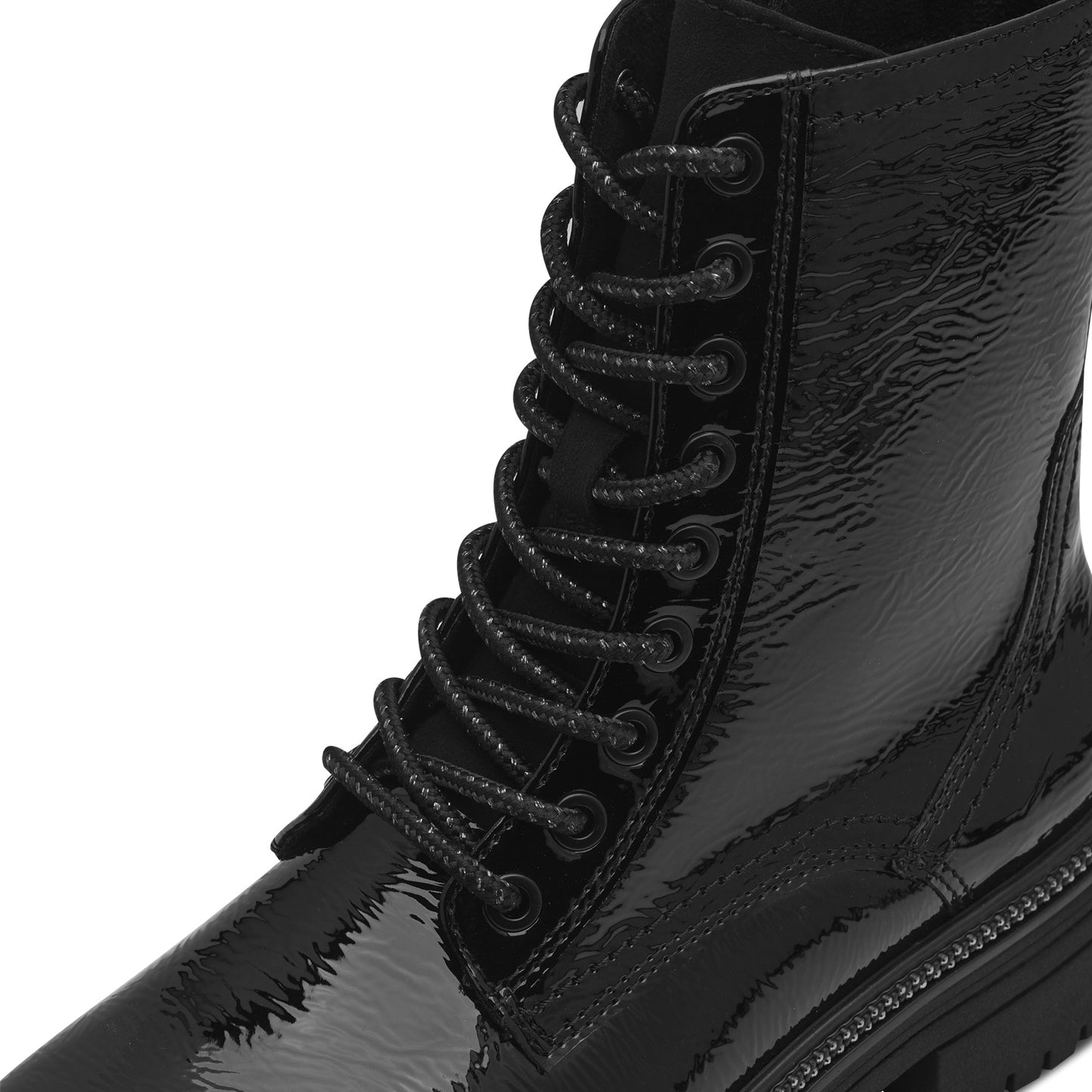 Boots Marco Tozzi - Black patent