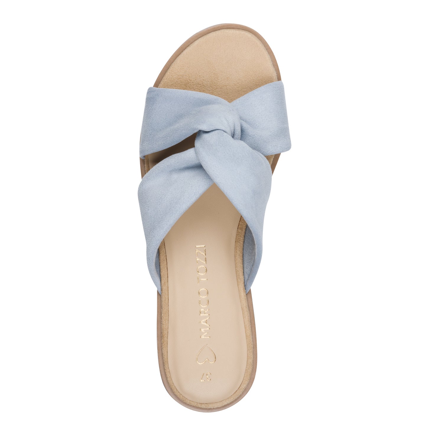 Slipper Marco Tozzi - Light blue