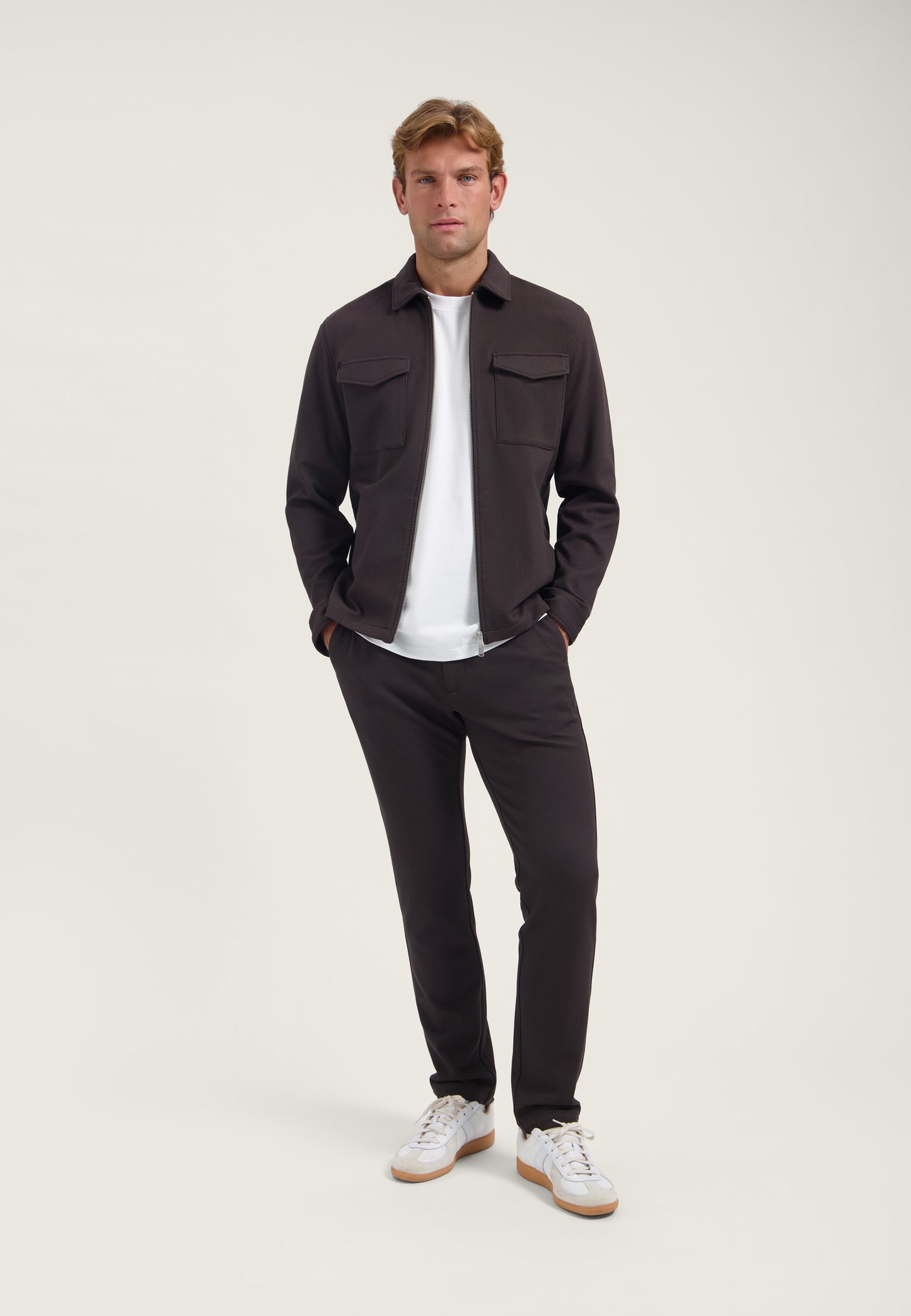 Overshirt DStrezzed Pike - Dark brown