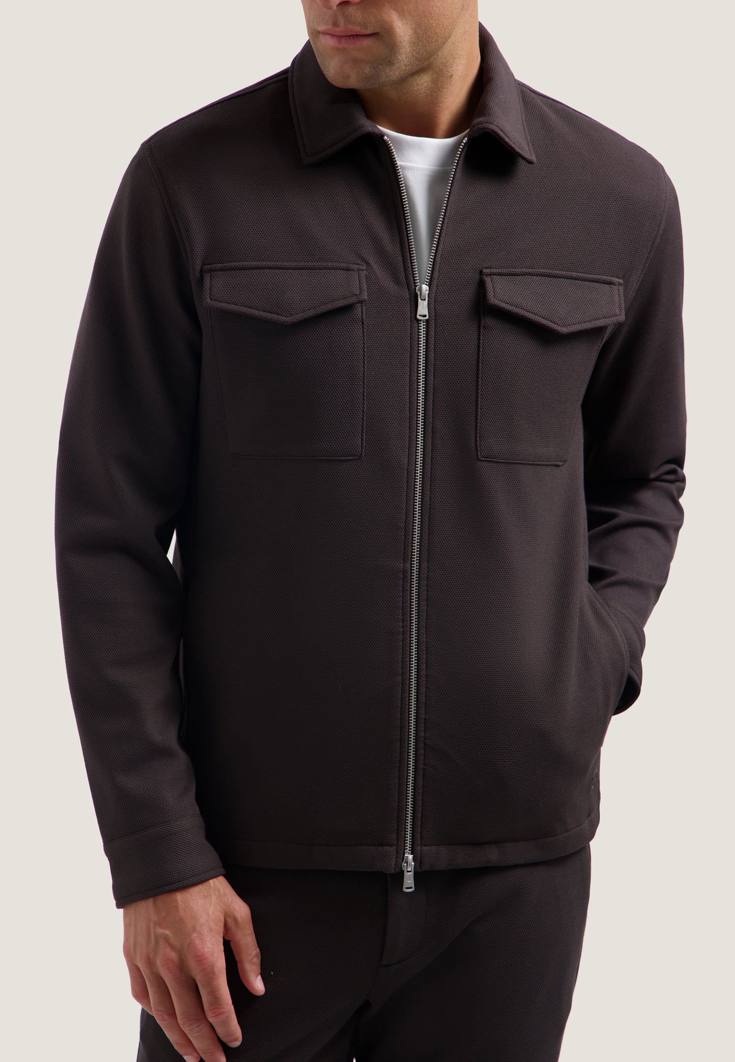 Overshirt DStrezzed Pike - Dark brown