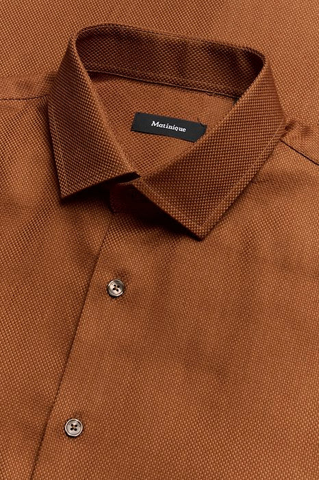 Hemd Matinique Trostol - Cambridge brown structured