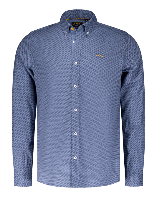 Hemd N.Z.A. Walker - Tin blue