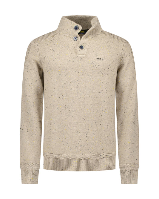 Trui N.Z.A. warm beige melange
