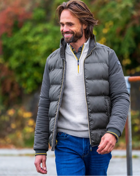 Jas N.Z.A. Jacket padded 1787 bottle green