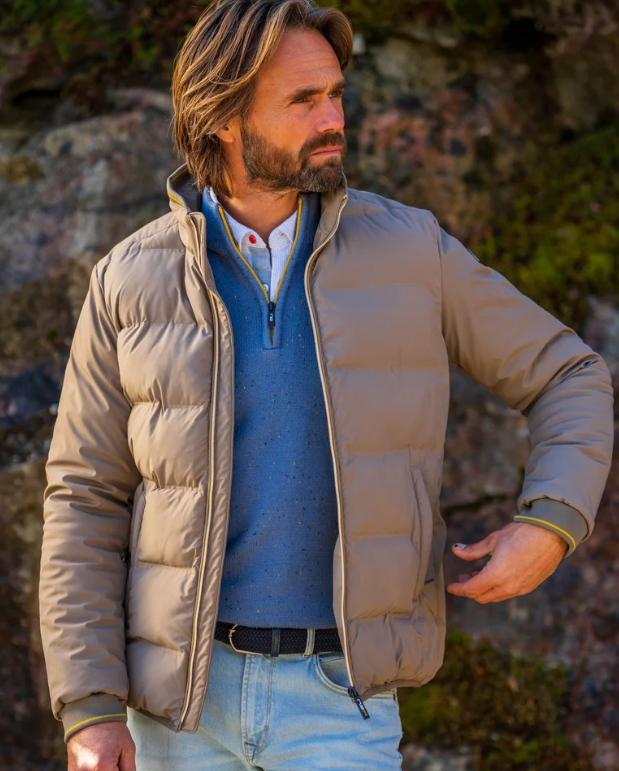 Jas N.Z.A. Jacket padded 1193 beige