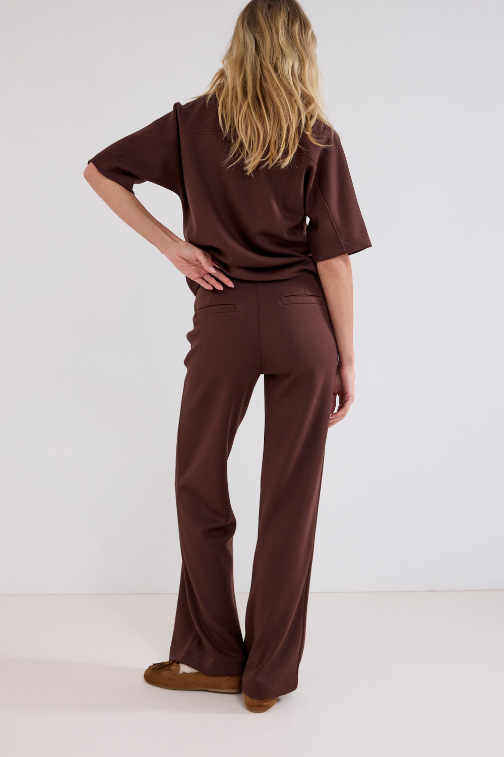 Broek Tramontana technical sweat - Chocolate