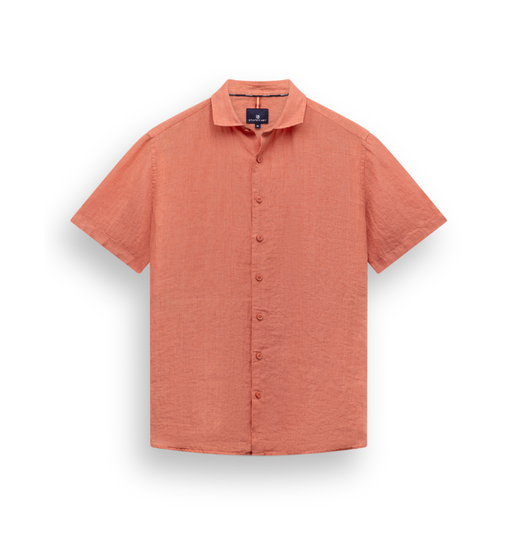 Hemd State of Art plain linen 16271-4200