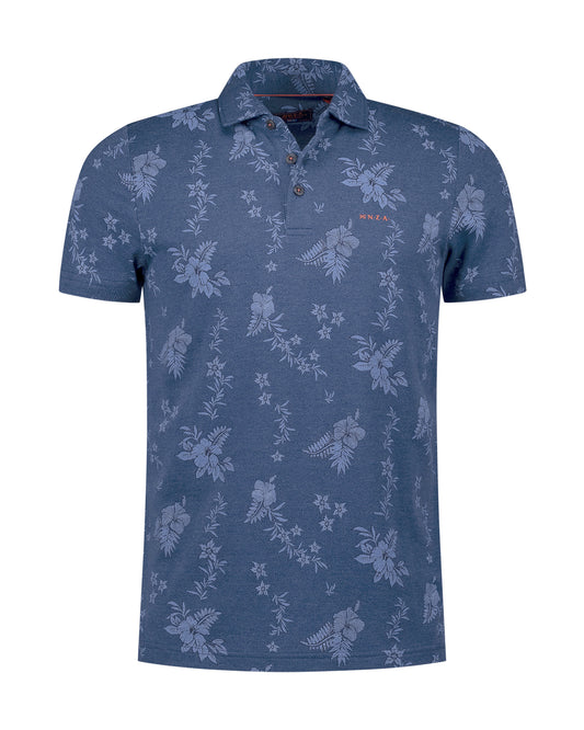 Polo NZA polo korte mouw 26AN109 spring blue