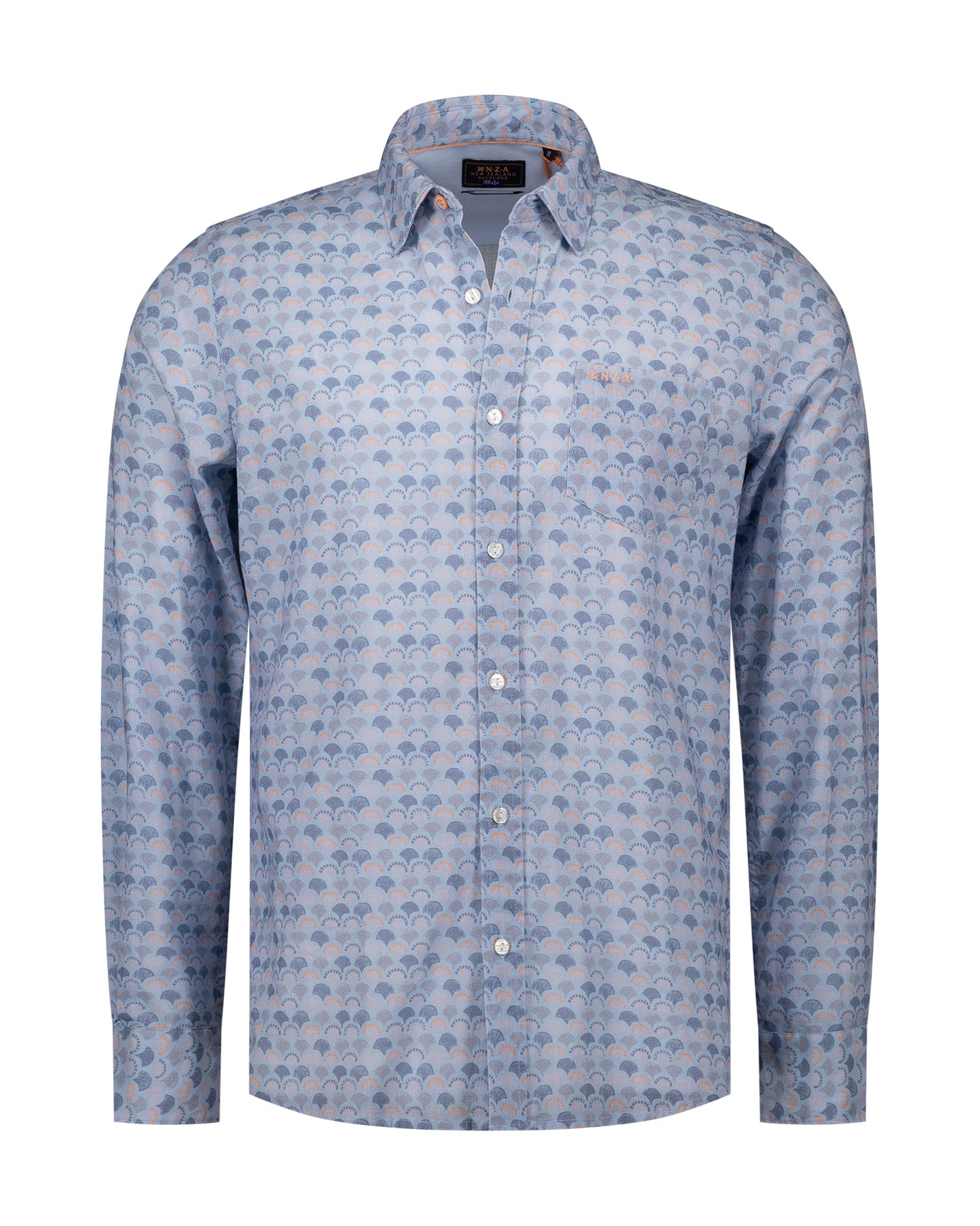 Hemd NZA 26AN558 Navy sky