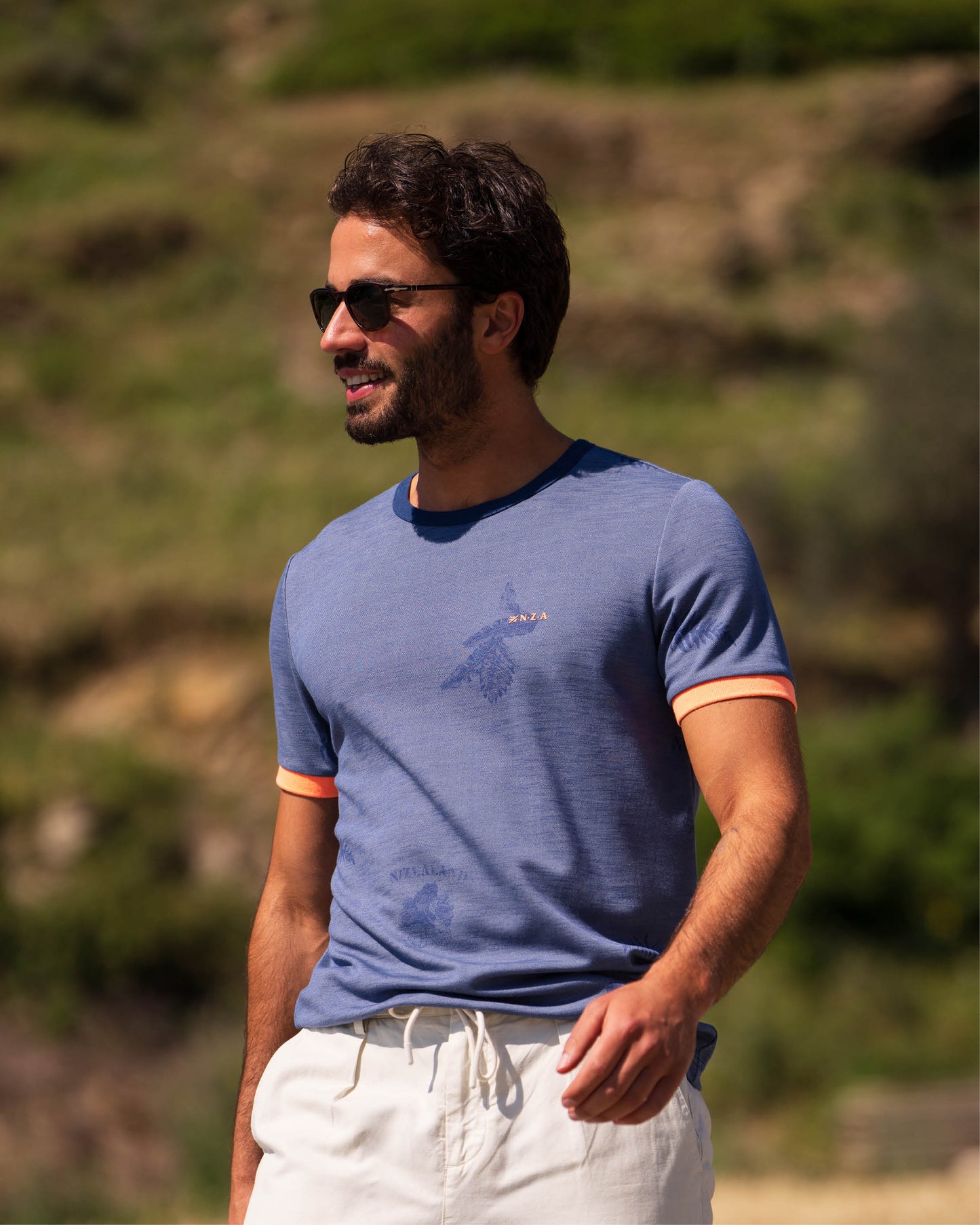 T-shirt N.Z.A. navy sky