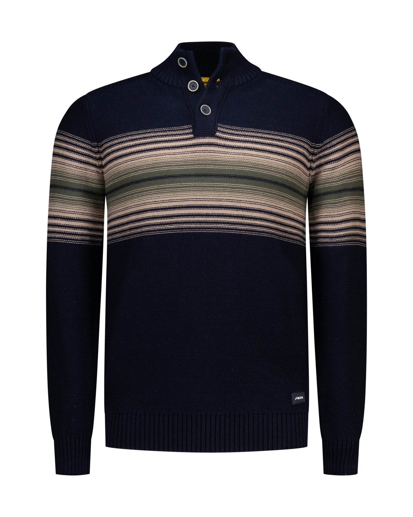 Trui N.Z.A. oxford navy melange
