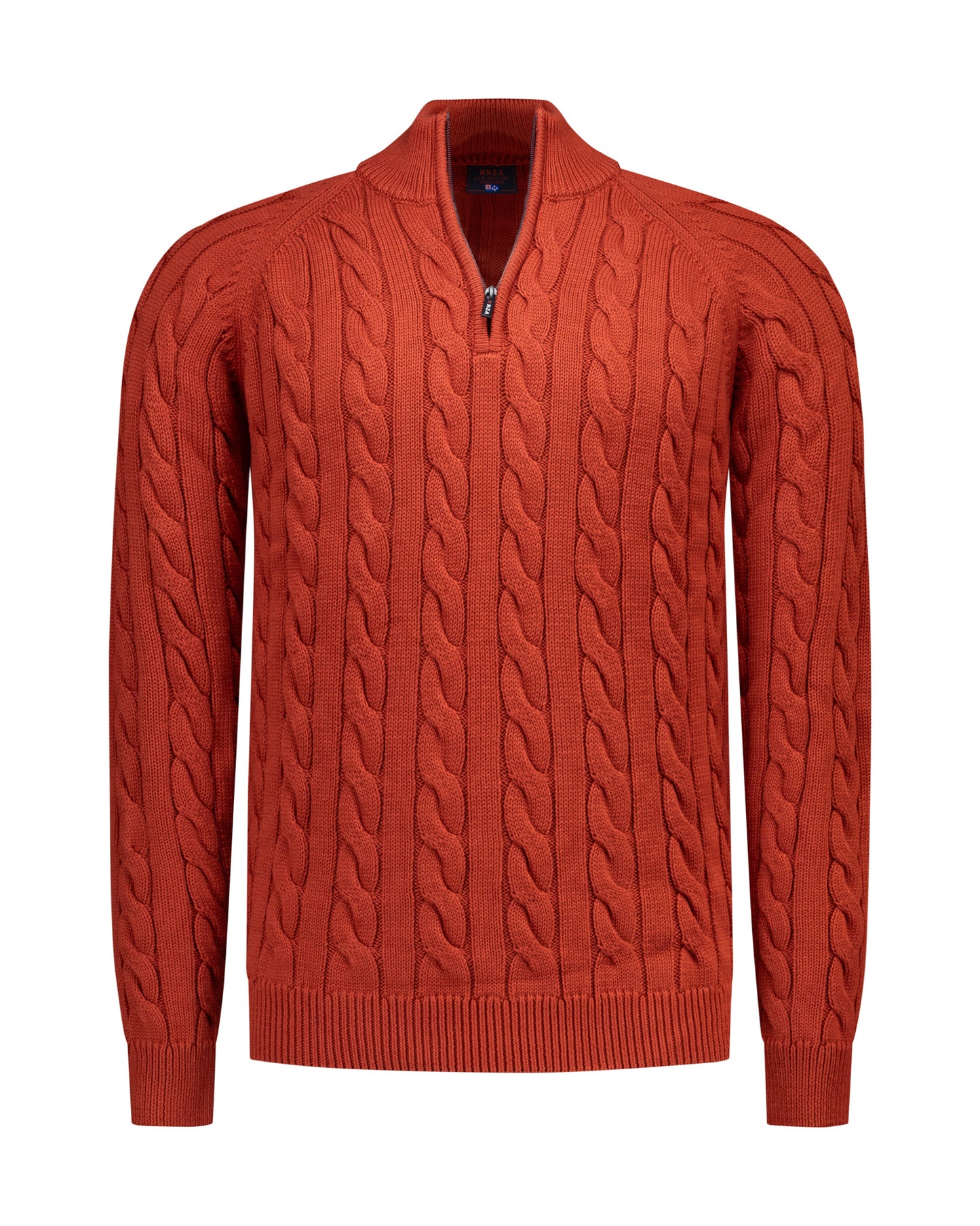 Trui N.Z.A. Cable - Rusty  orange