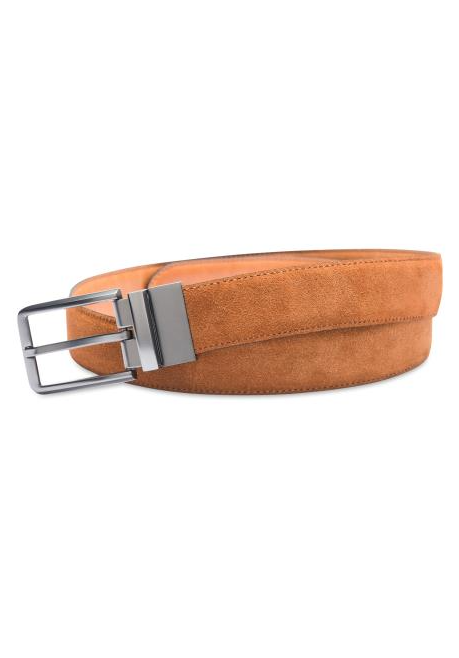 Ceintuur Reverston Matinique reversible belt - Cognac