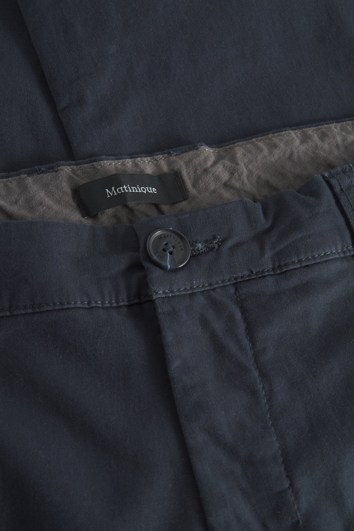 Broek Matinique Brent - Dark navy