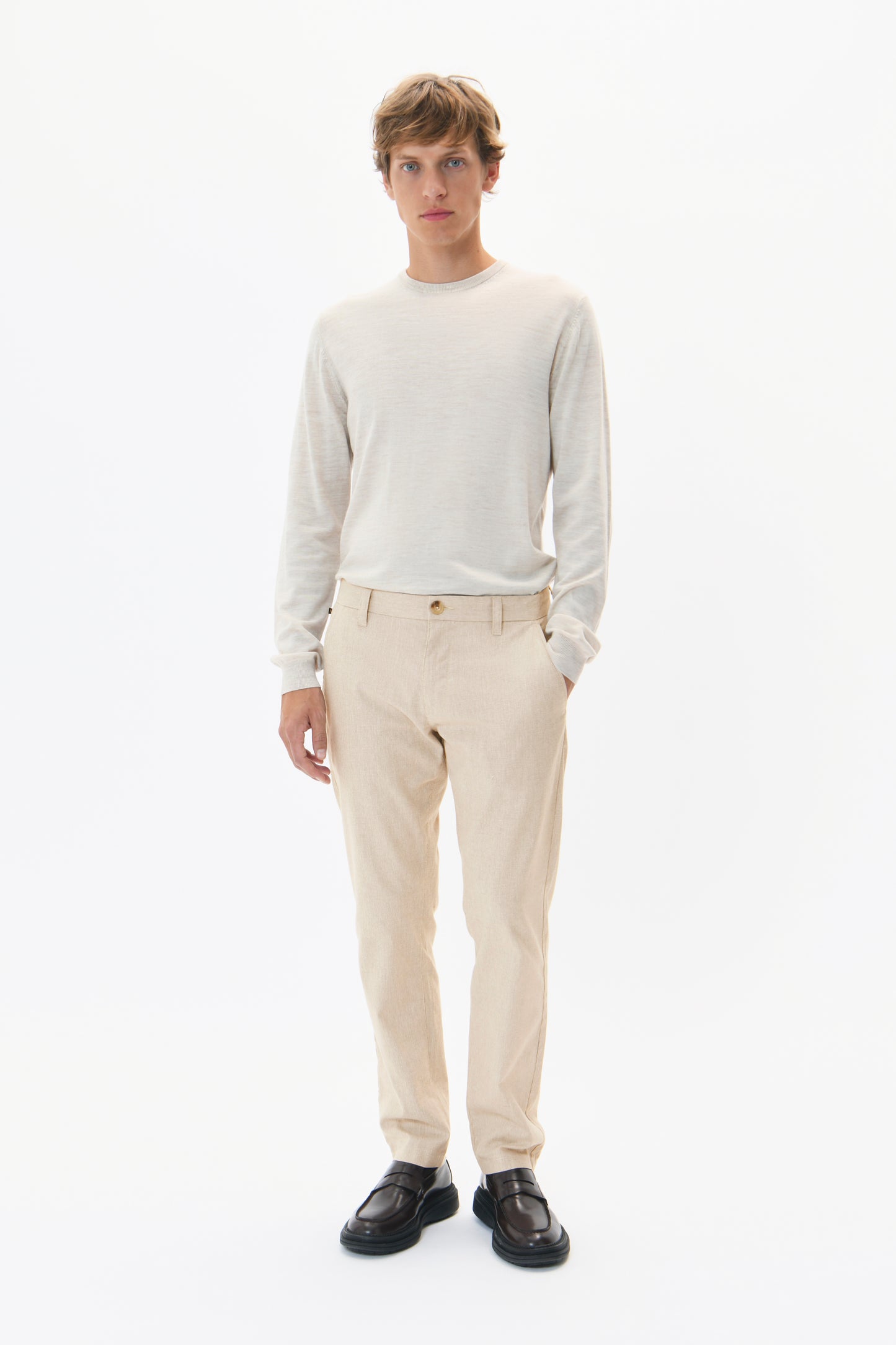 Broek Matinique parker pant off white