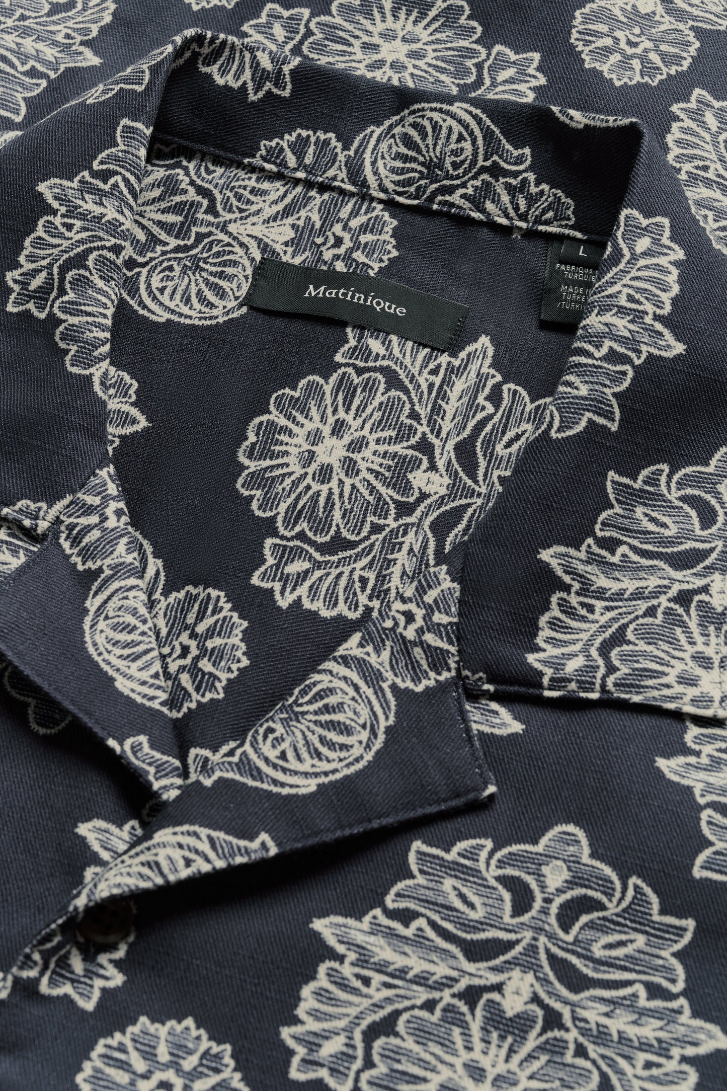Hemd Matinique klampo dark navy
