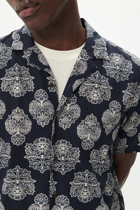 Hemd Matinique klampo dark navy
