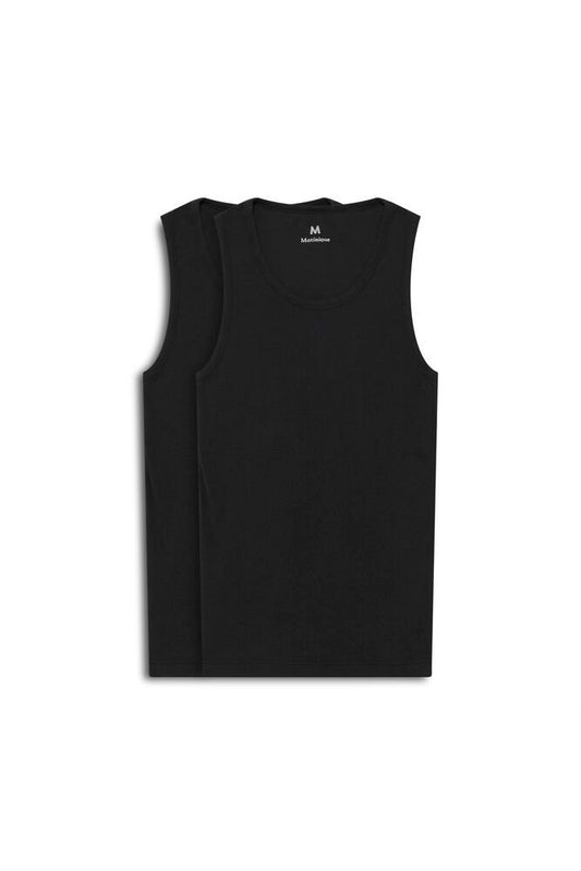 Tank top Matinique 2pack - Black