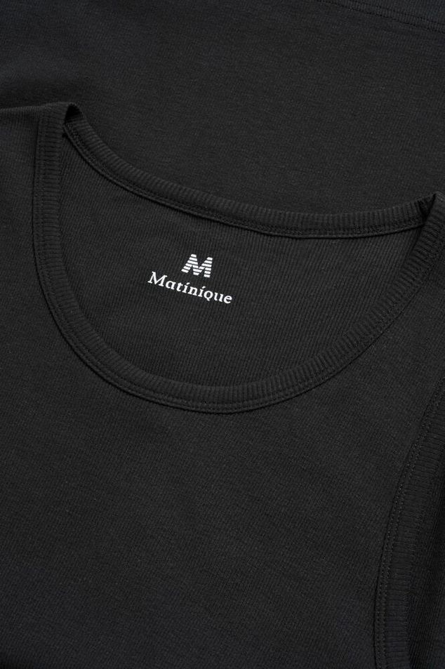 Tank top Matinique 2pack - Black