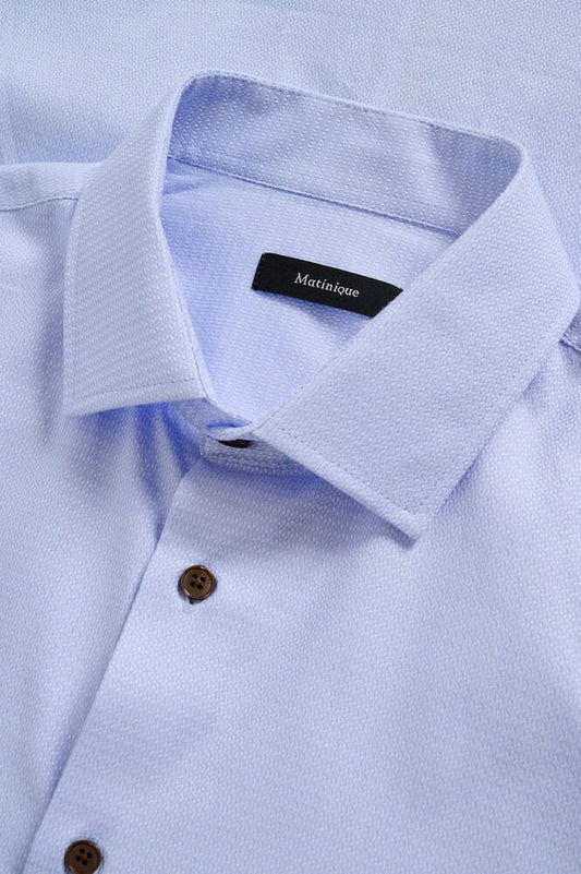 Hemd Matinique trostol BN structured - Chambray blue