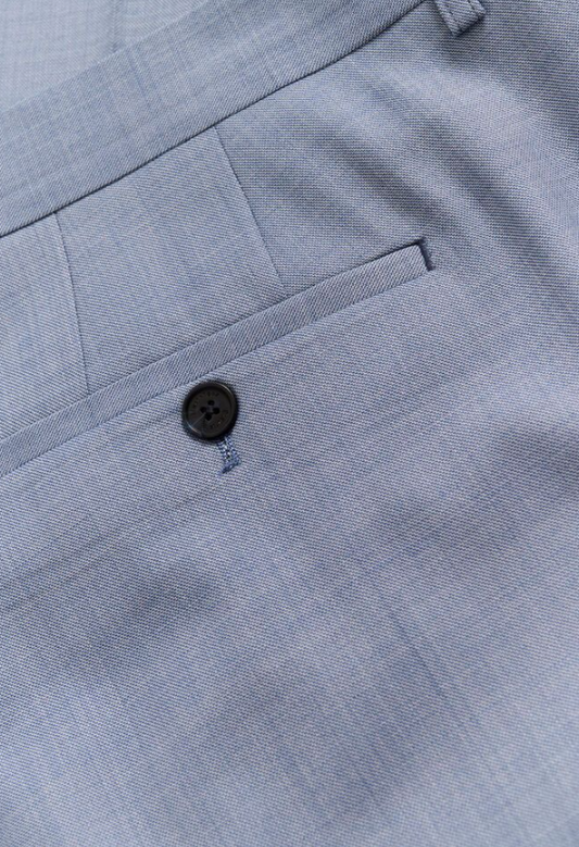 Broek/Kostuumbroek Matinique Wesley pant blue horizon