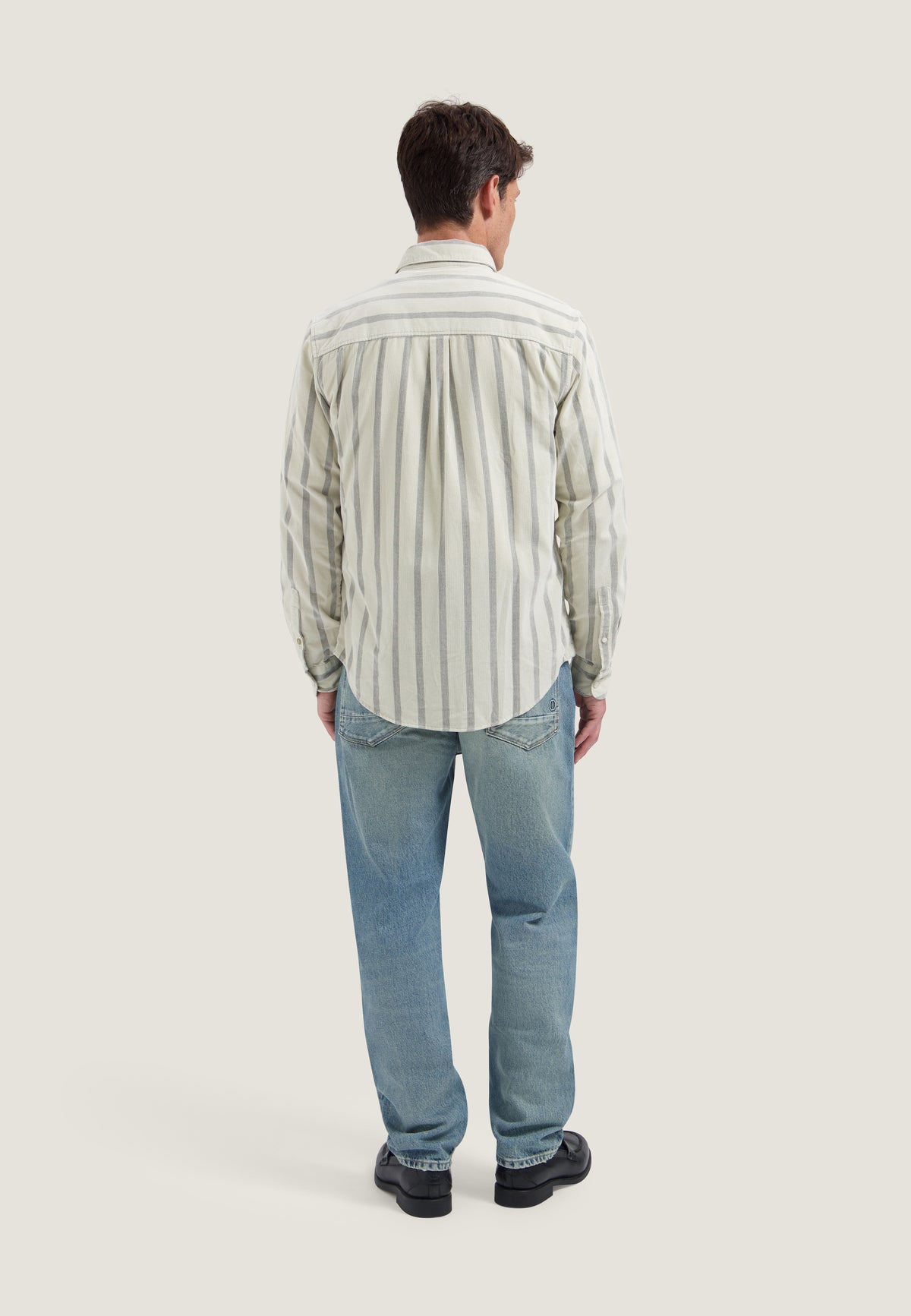 Hemd DStrezzed Alain shirt - Striped drk. brown