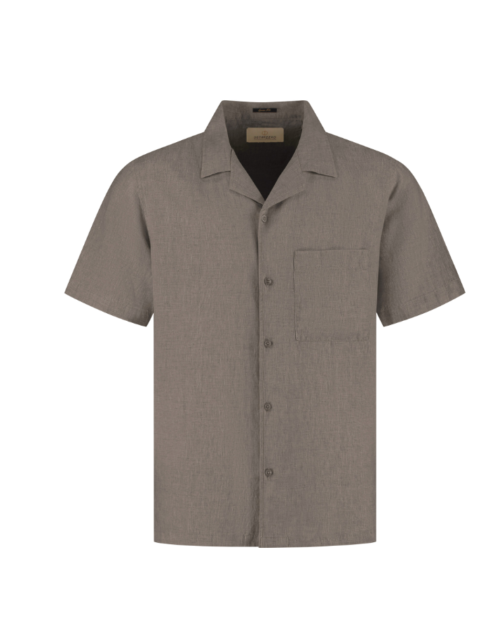 Hemd Dstrezzed linnen green shadow