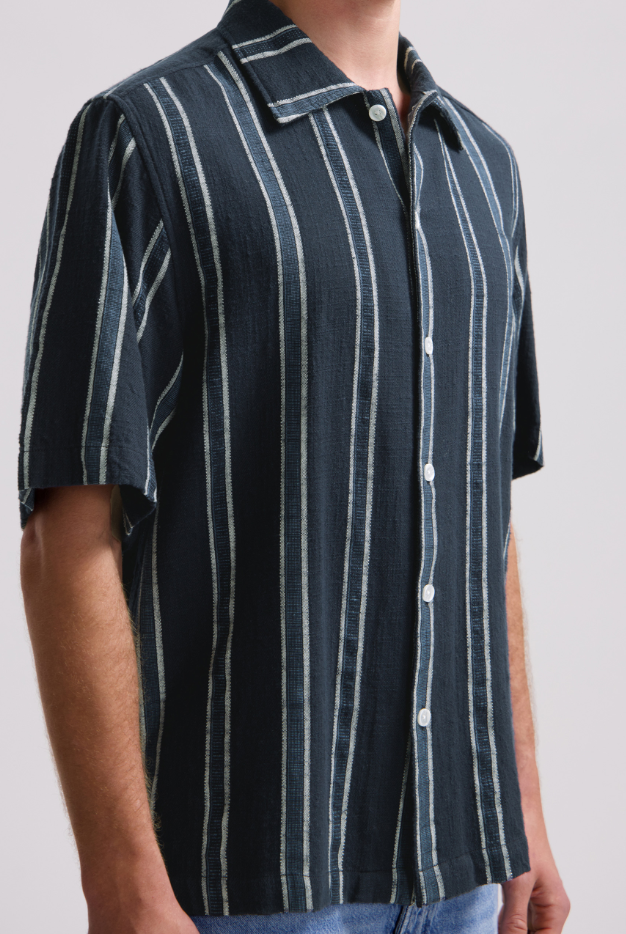 Hemd KM Dstrezzed Scotty shortsleeve dk. navy