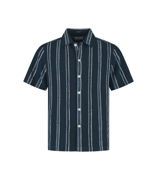Hemd KM Dstrezzed Scotty shortsleeve dk. navy