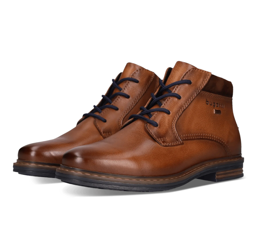 Boots Bugatti leder - Cognac