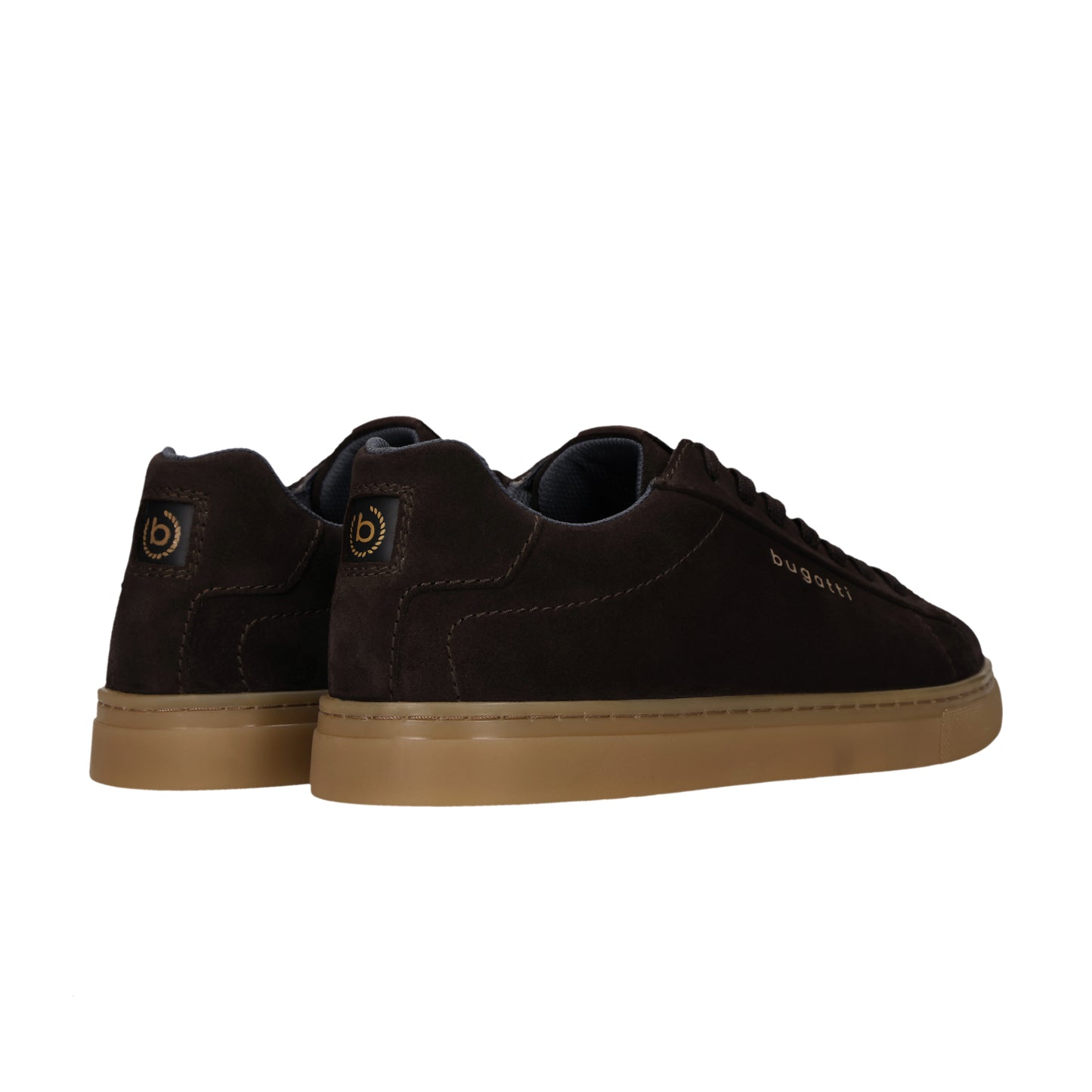 Sneakers Bugatti shoes leder - Bruin