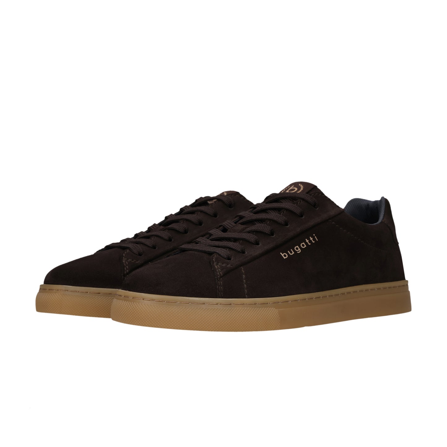 Sneakers Bugatti shoes leder - Bruin