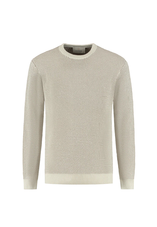 Trui Dstrezzed leones crewneck silver birch